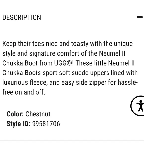 | UGG® | Neumel II Chukka Boot. Size 11.