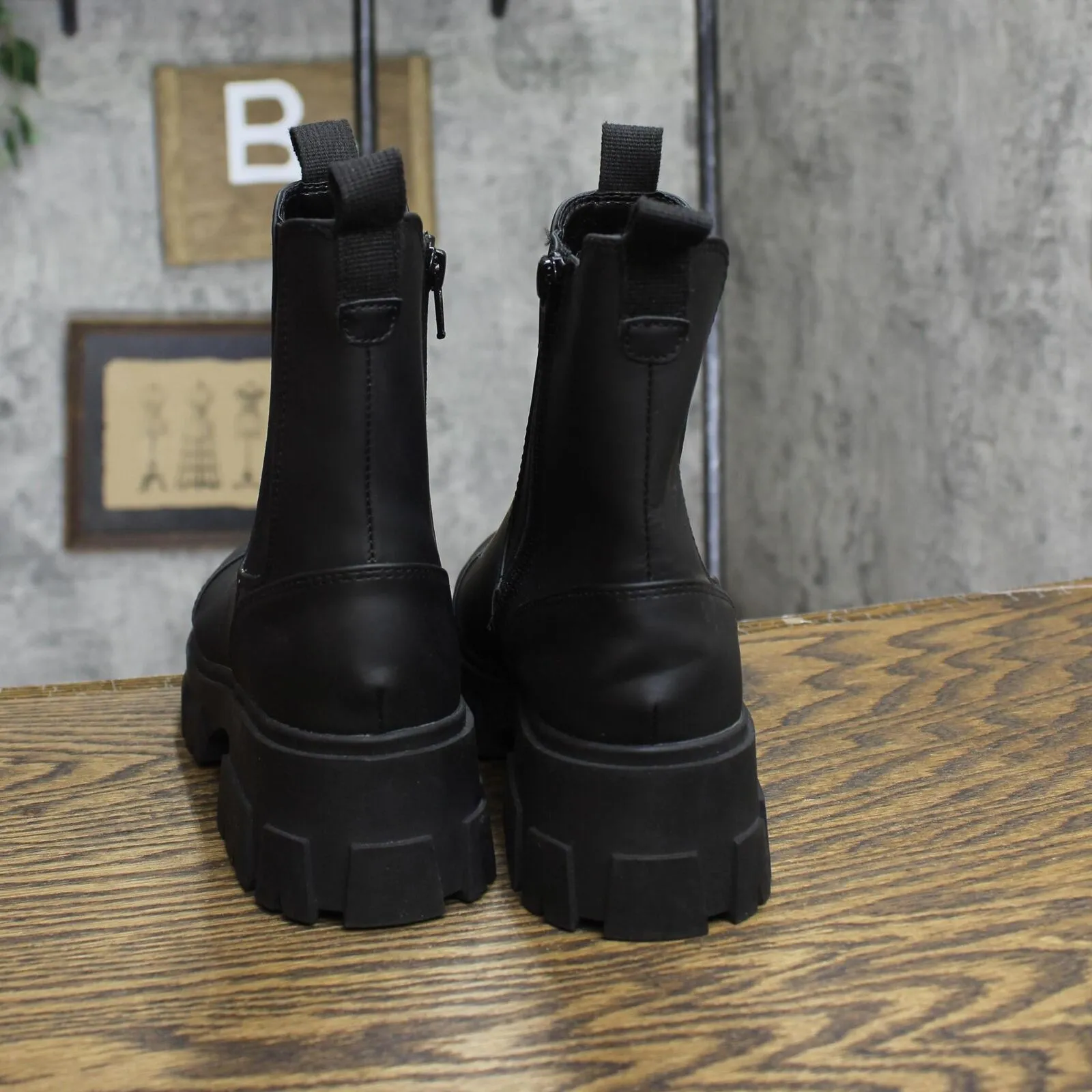 A New Day Womens Devan Winter Boots 88375422 Black 6M
