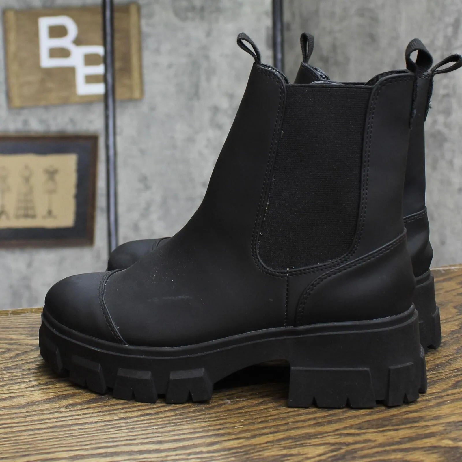 A New Day Womens Devan Winter Boots 88375422 Black 6M
