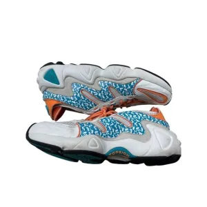 Adidas FYW S-97 Sneakers Equipment Originals Orange Aqua Men’s Sz 8.5