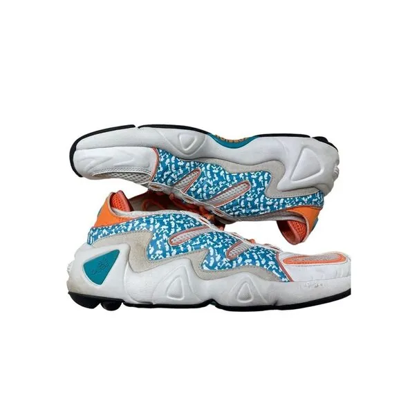 Adidas FYW S-97 Sneakers Equipment Originals Orange Aqua Men’s Sz 8.5