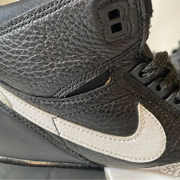 Air Jordan Boys Legacy 312 AT4040-001 Black Cement High Sneakers Size 6.5 Youth