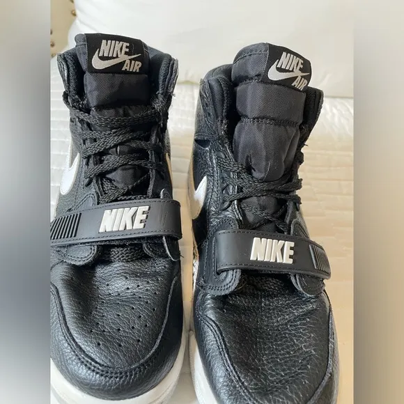 Air Jordan Boys Legacy 312 AT4040-001 Black Cement High Sneakers Size 6.5 Youth