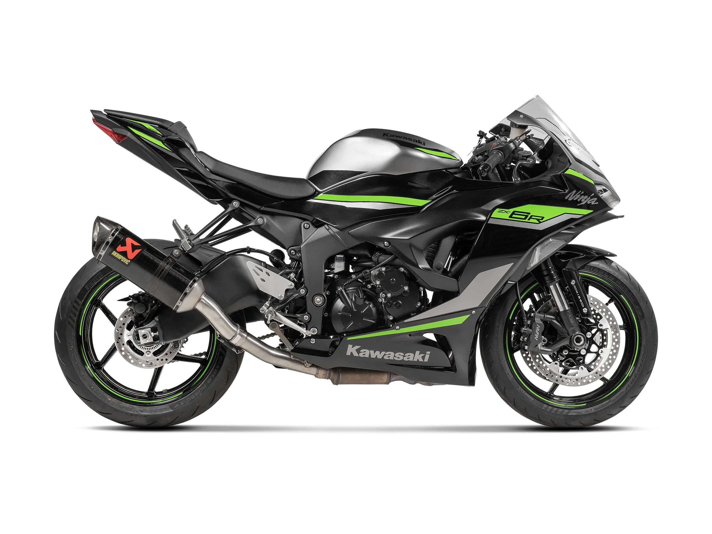 AKRAPOVIC KAWASAKI NINJA ZX-6R EXHAUST 2024