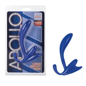 Apollo Curved Prostate Probe - Blue
