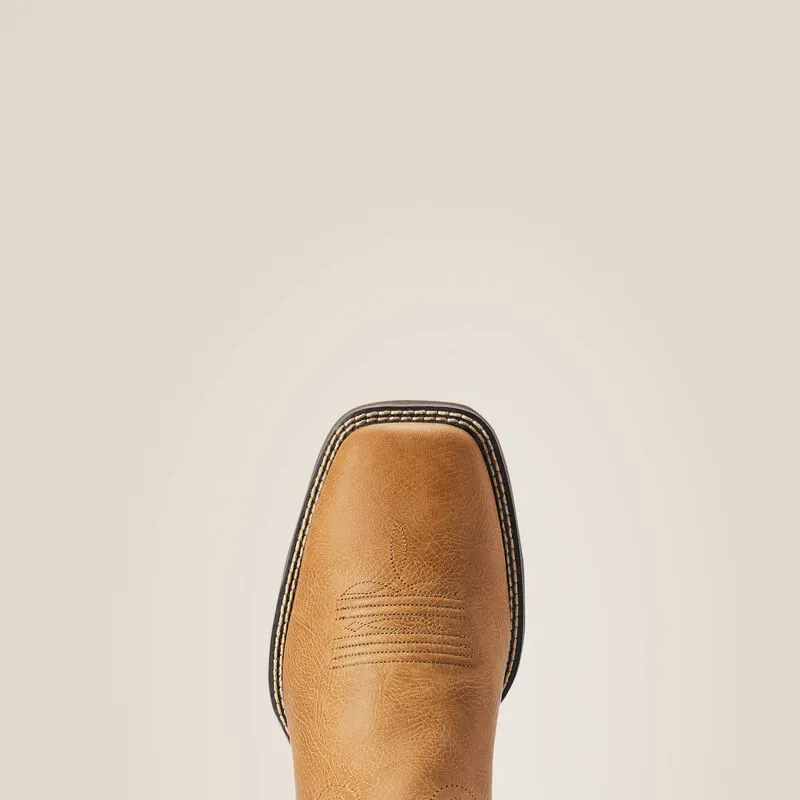 Ariat Men's Matte Tan Sport Pardner Broad Square Toe Western Boots