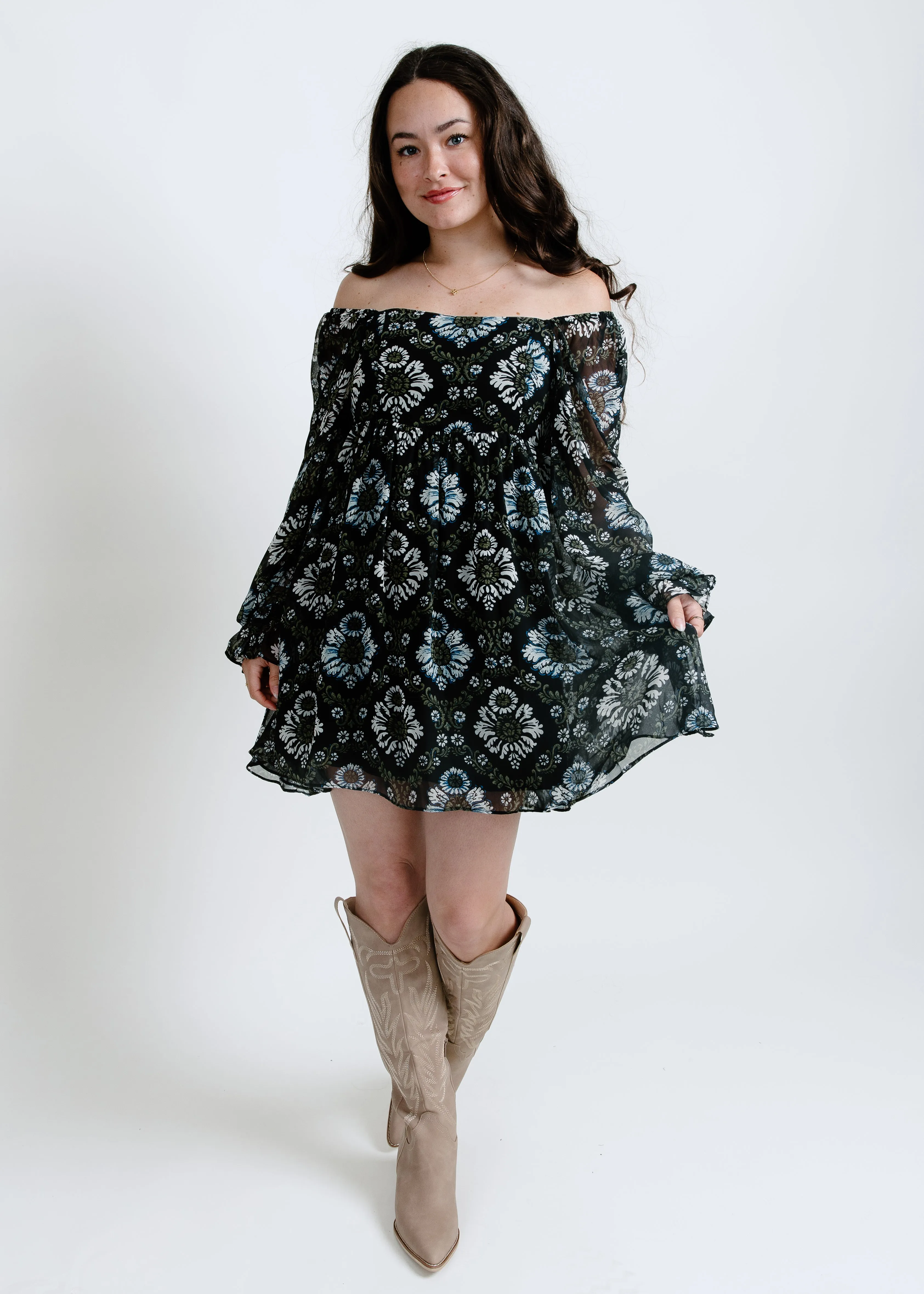 Asher Floral Mini Dress