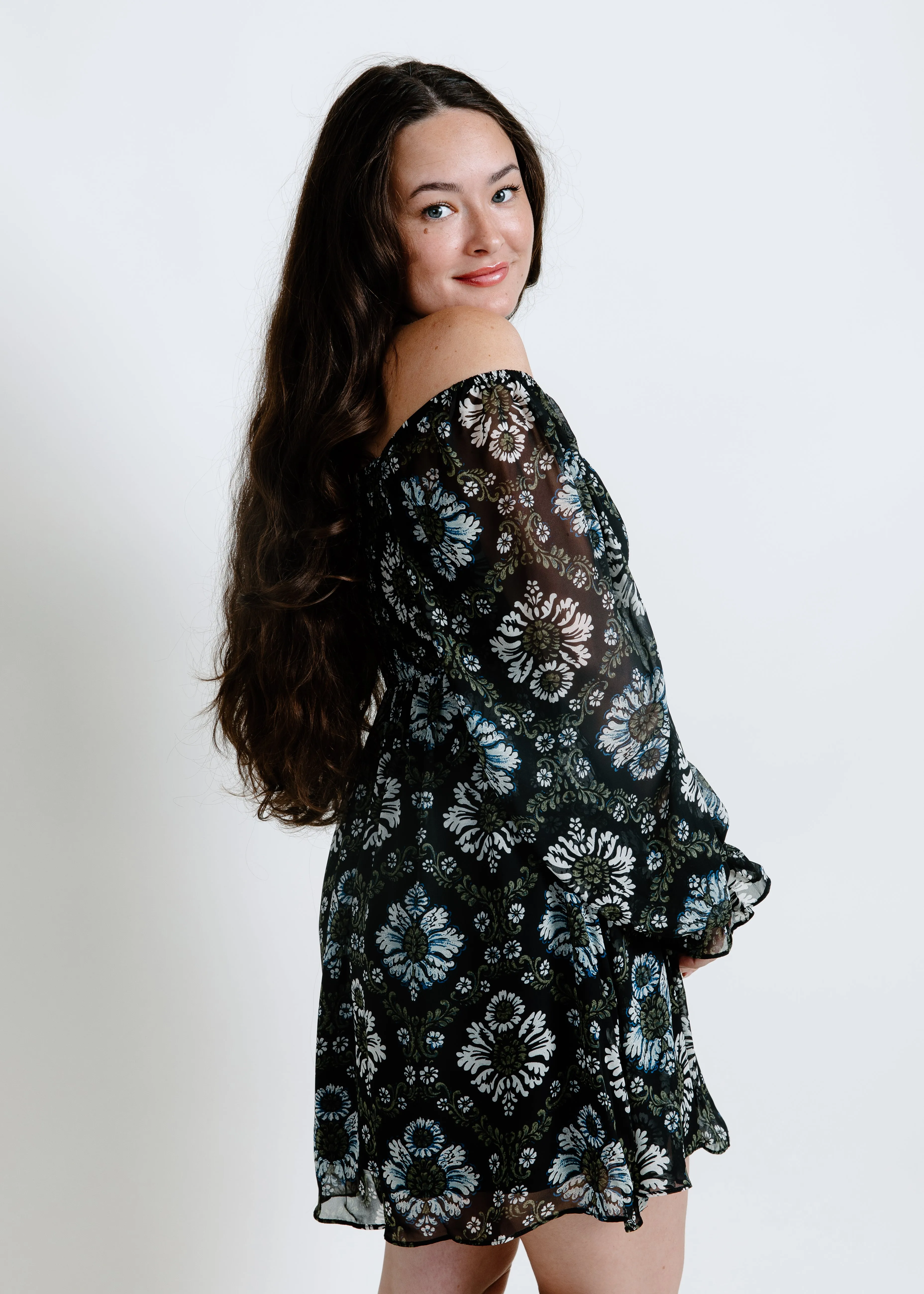 Asher Floral Mini Dress