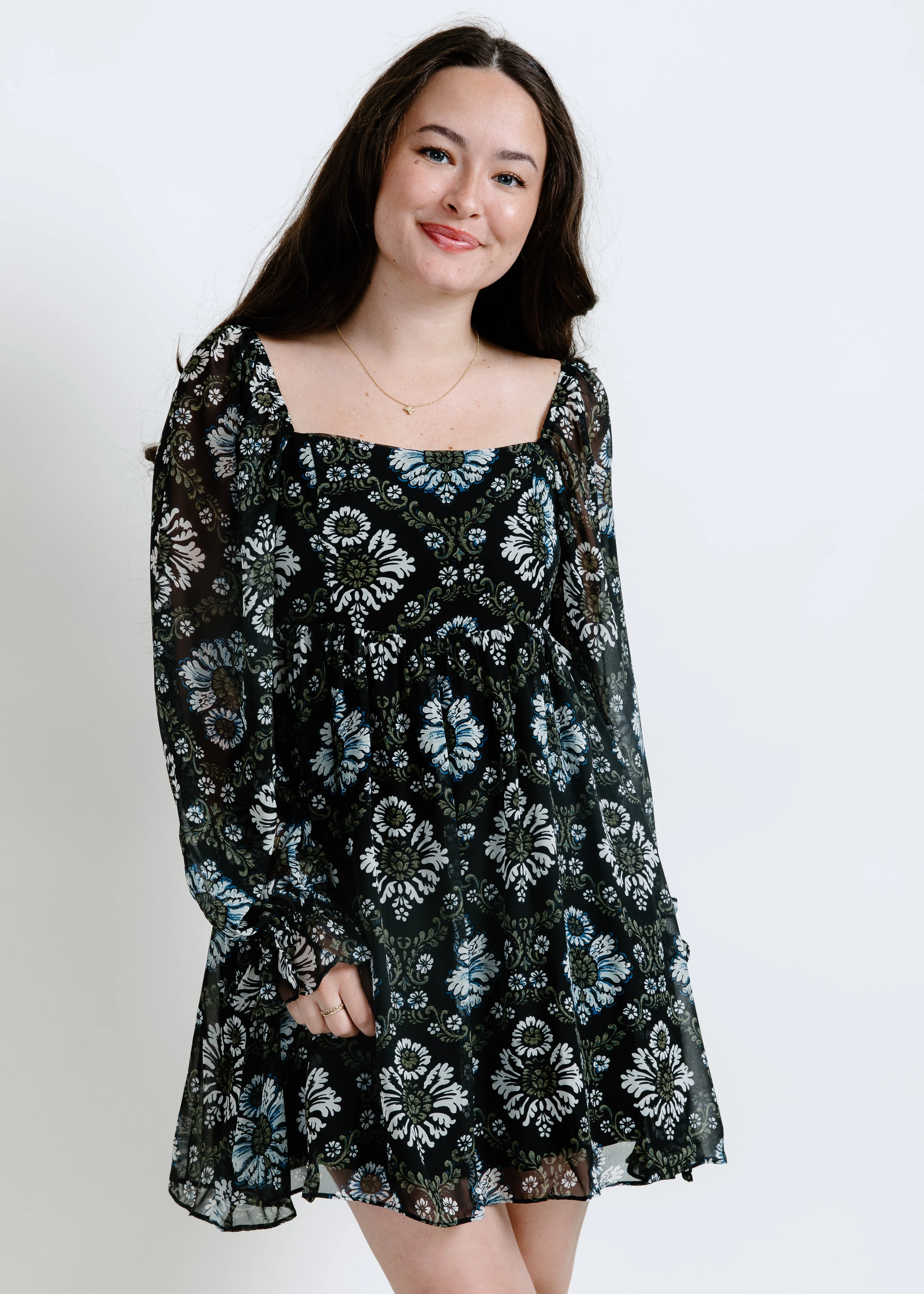 Asher Floral Mini Dress