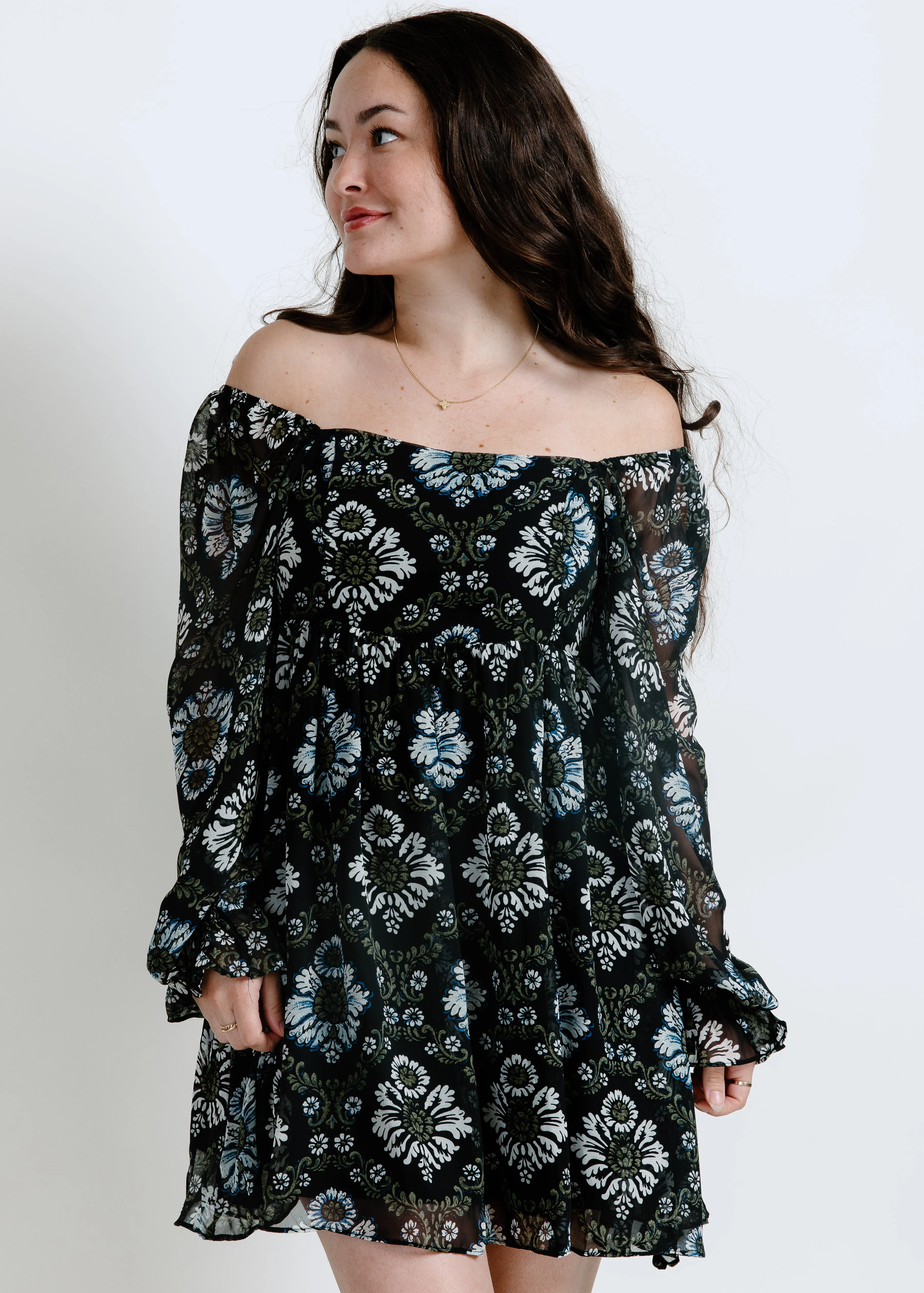 Asher Floral Mini Dress
