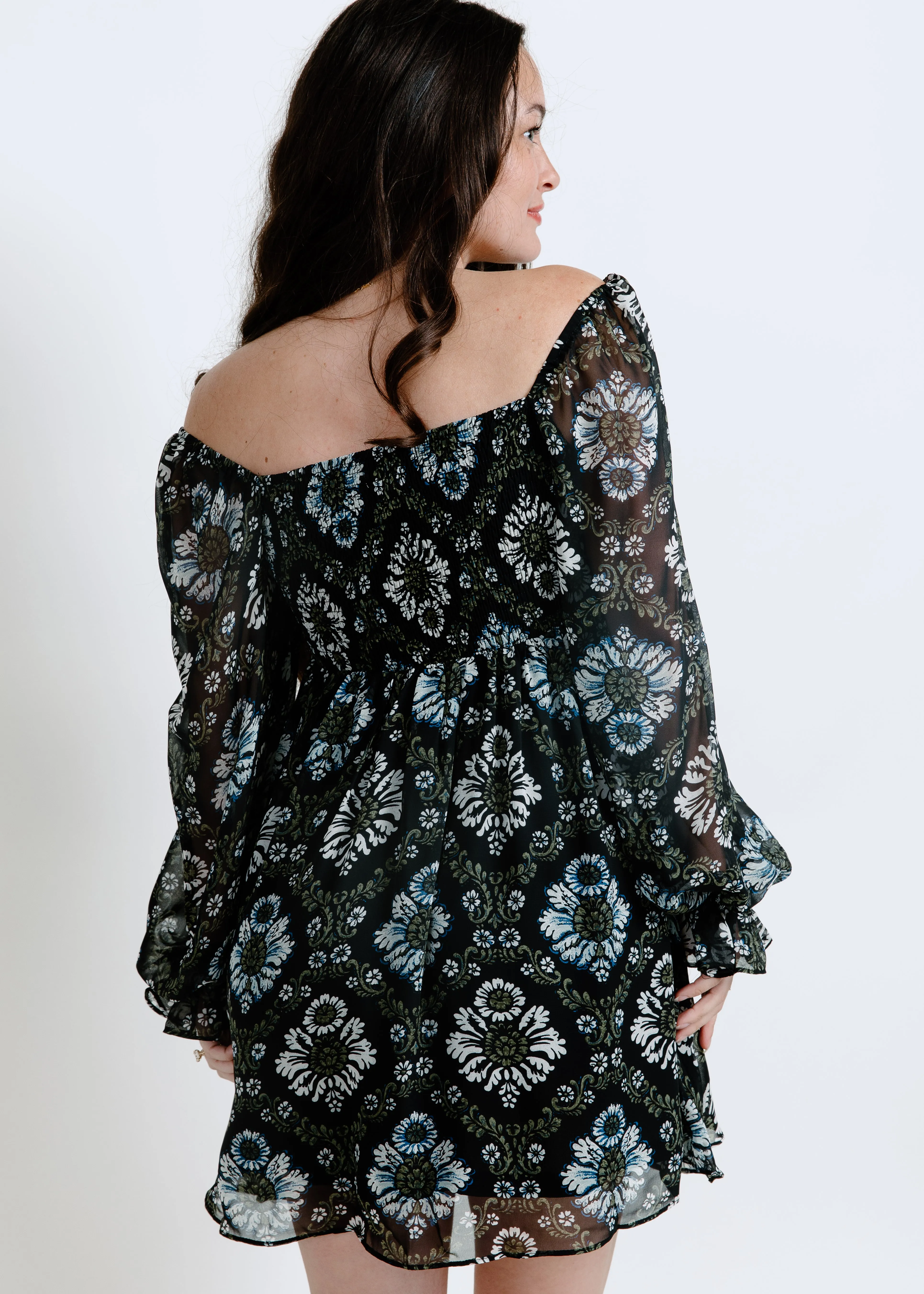 Asher Floral Mini Dress