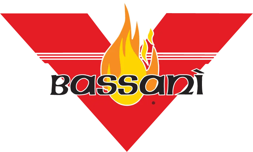 Bassani Manufacturing 1X17B 3in. Firepower Slip-Ons - Slash Down - Chrome