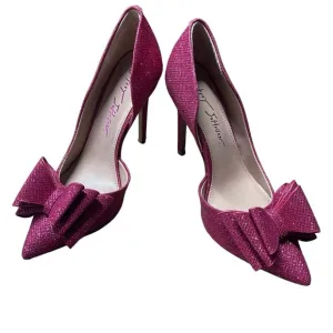 BETSEY JOHNSON PRINCE-P BOW FUSCHIA NEW Size 5.5