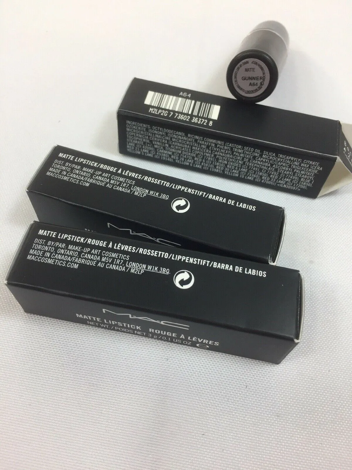 BNIB Runner Mac Nasty Gal Collection Lipstick w/receipt