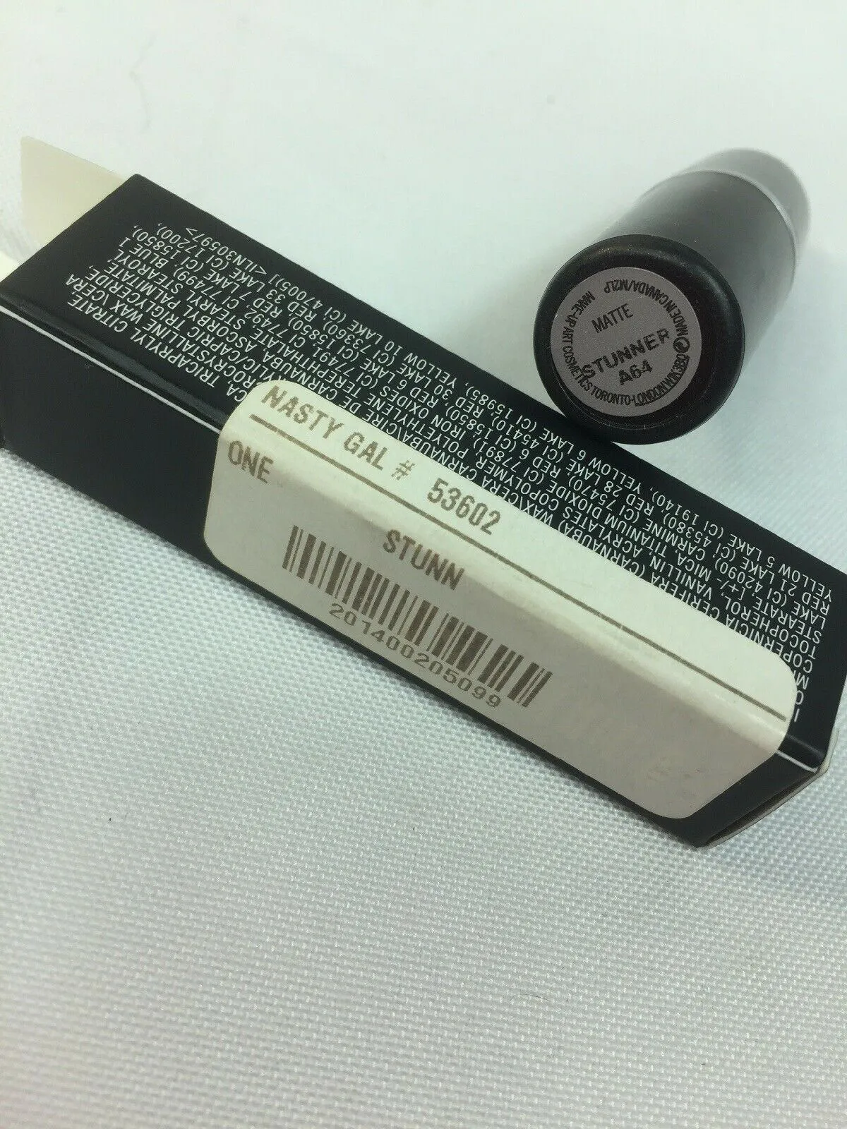 BNIB Runner Mac Nasty Gal Collection Lipstick w/receipt