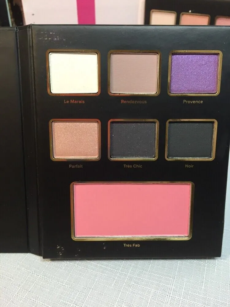 BNIB Too Faced LE Grand Chateau 3 Eyeshadow Palettes Than Sex Mascara w/receipt