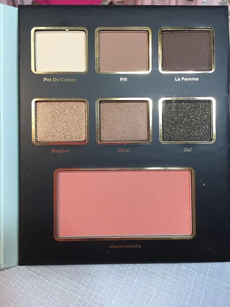 BNIB Too Faced LE Grand Chateau 3 Eyeshadow Palettes Than Sex Mascara w/receipt