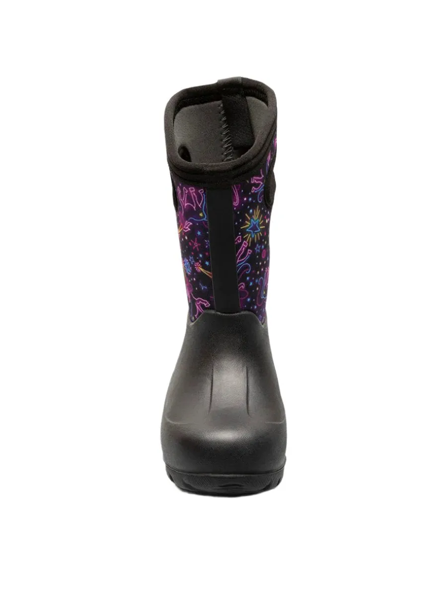 Bogs Kids Neo-Classic (Neon Unicorn)