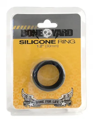 Boneyard Silicone Ring 30mm - Black