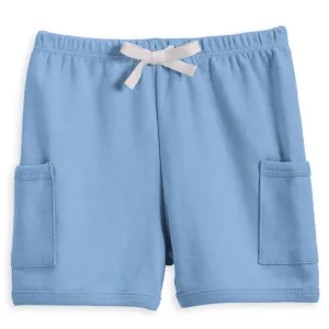 Boy's Pima Play Short -- Denim Blue