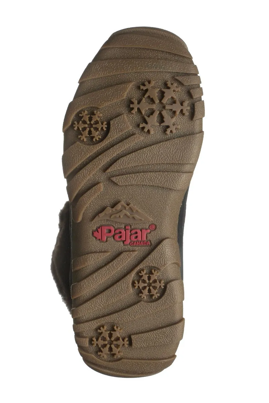 Brand new Women's Pajar Abbie Genuine Sheepskin Lined Waterproof Boot, Dark Brown, Sz 8-8.5! Retails $231 