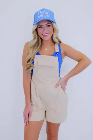 Bree Denim Shortalls - 4 Colors