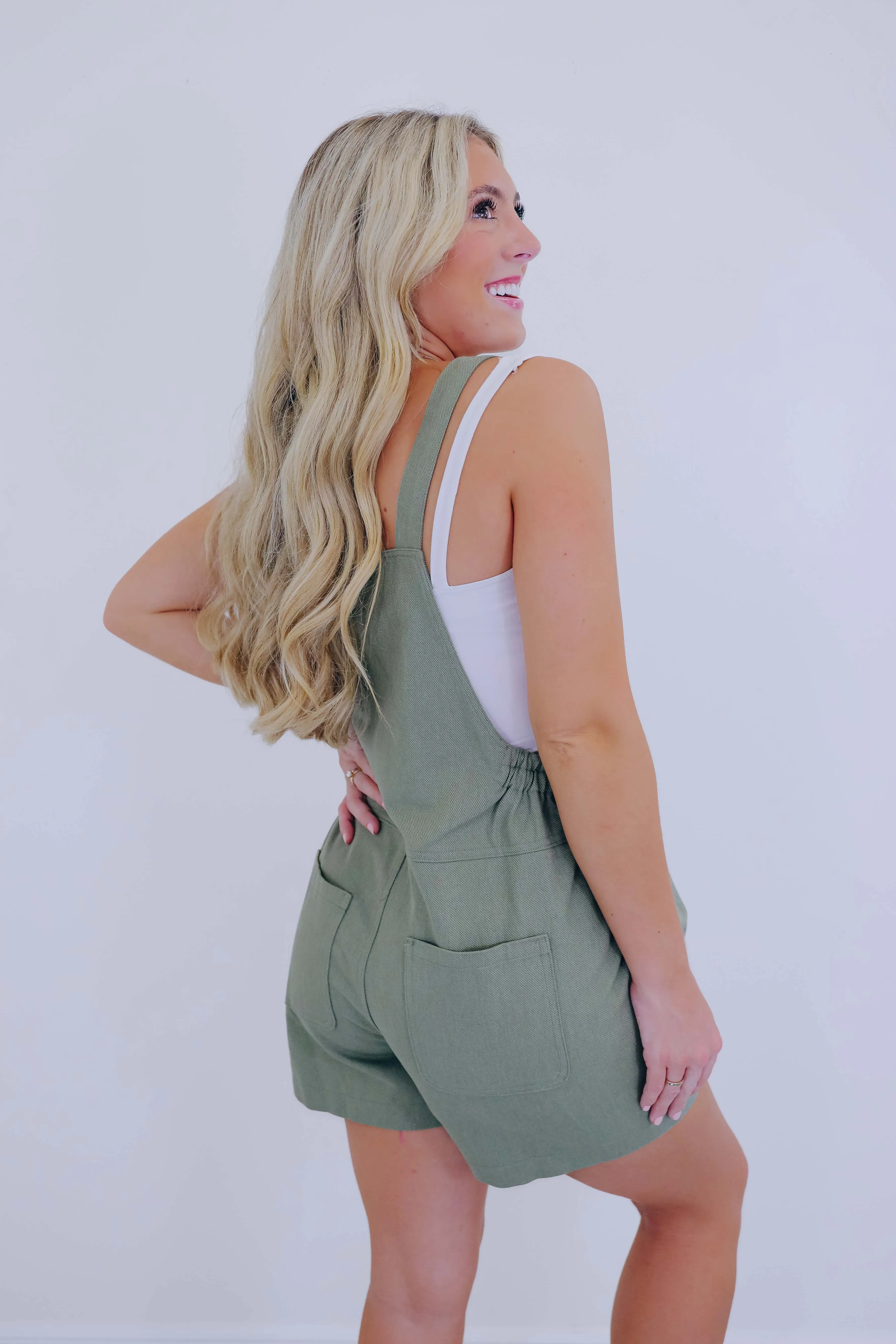 Bree Denim Shortalls - 4 Colors