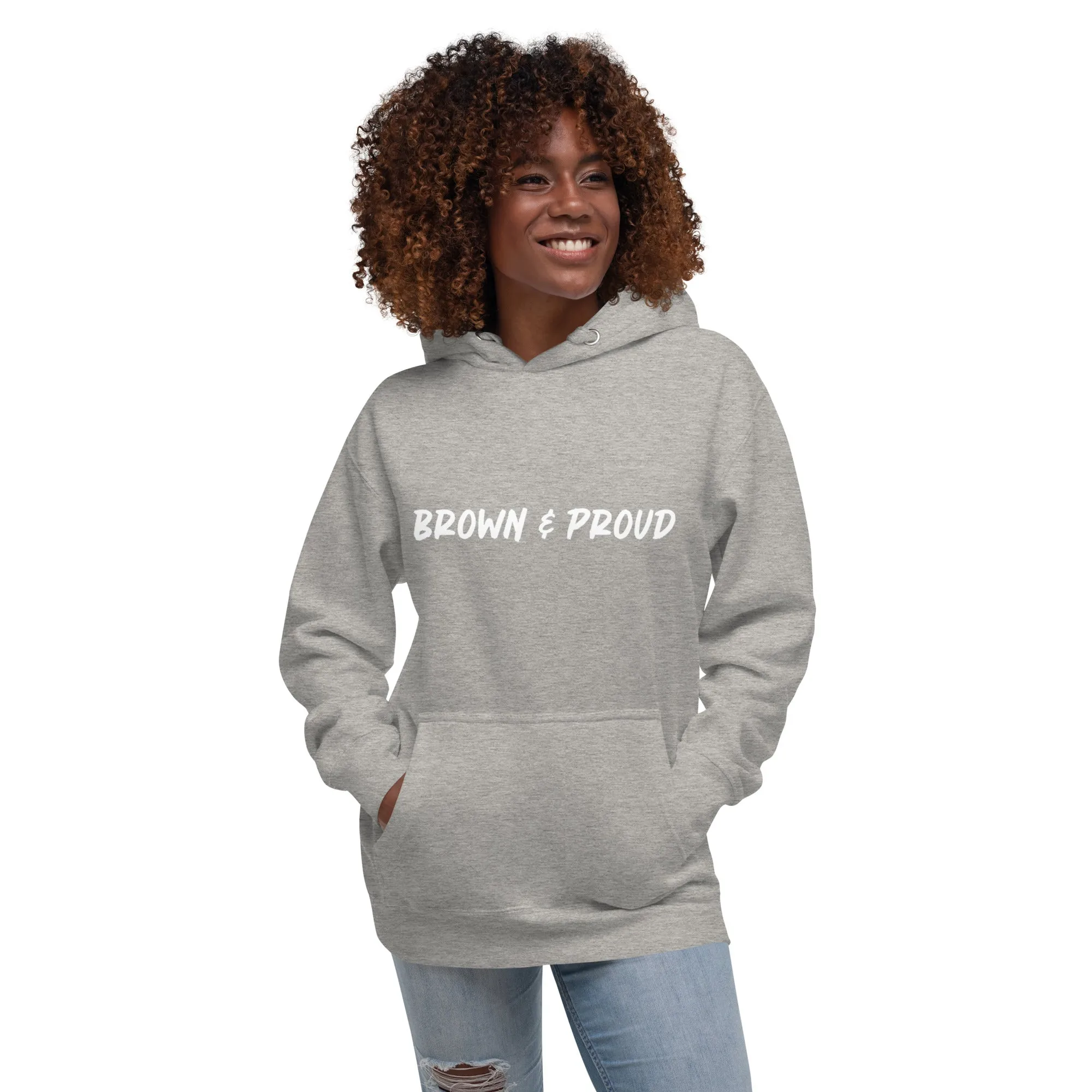Brown & Proud Unisex Hoodie