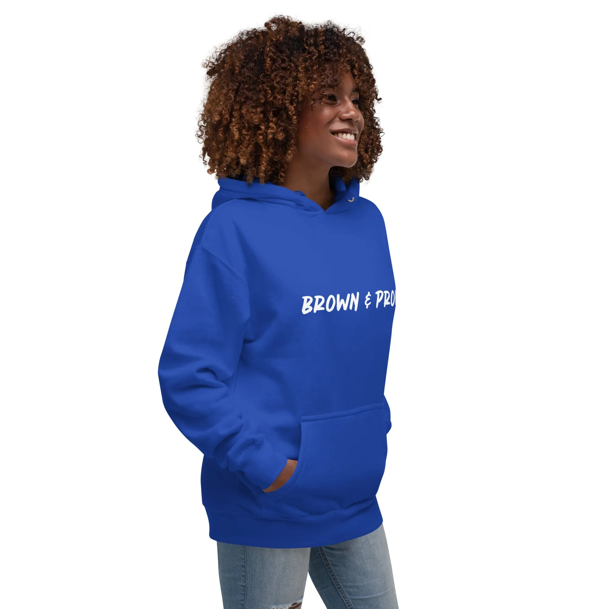 Brown & Proud Unisex Hoodie