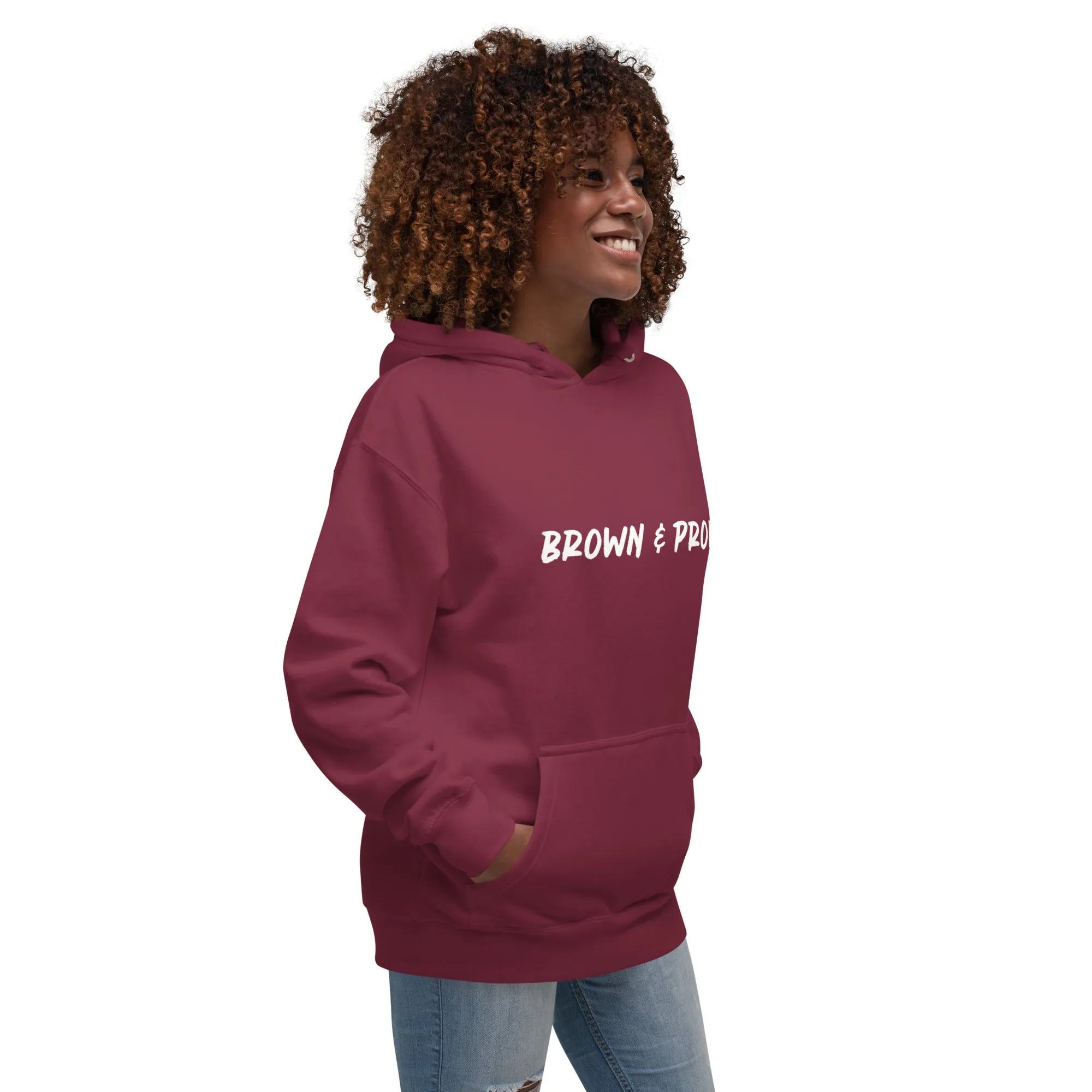 Brown & Proud Unisex Hoodie