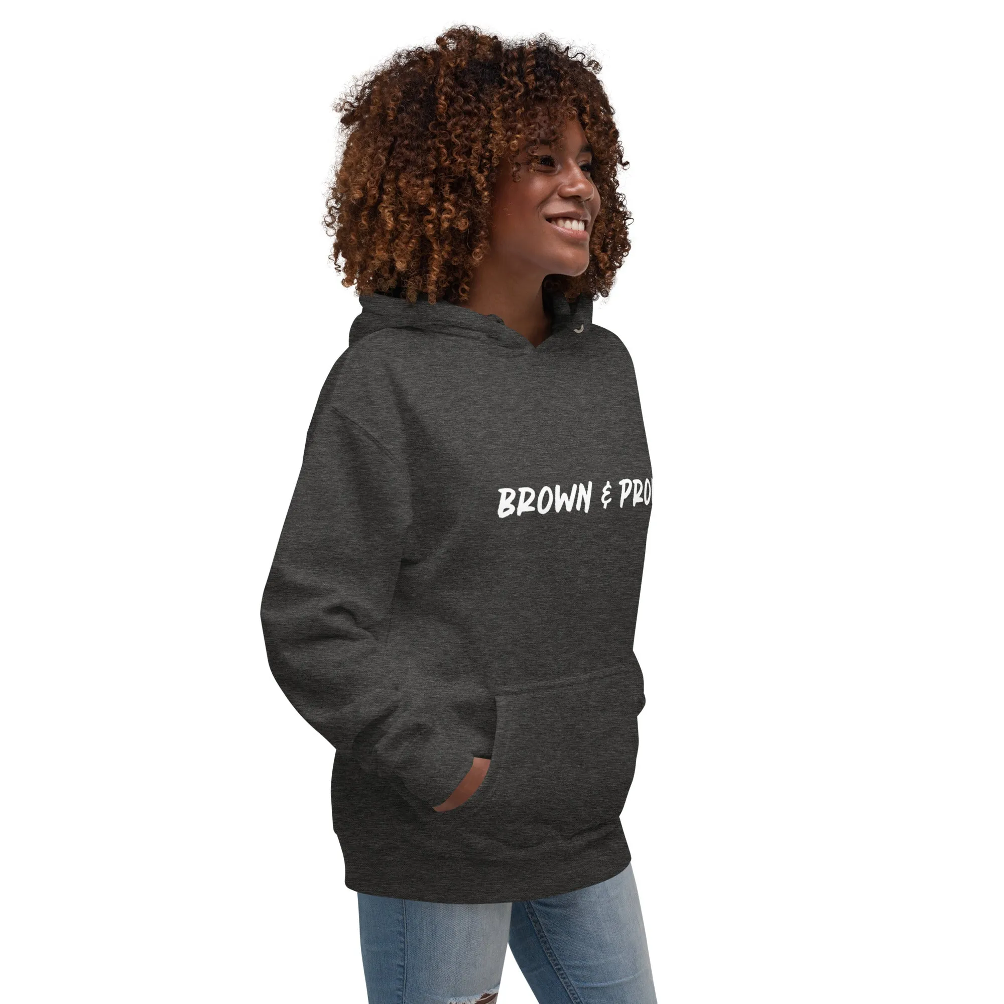Brown & Proud Unisex Hoodie