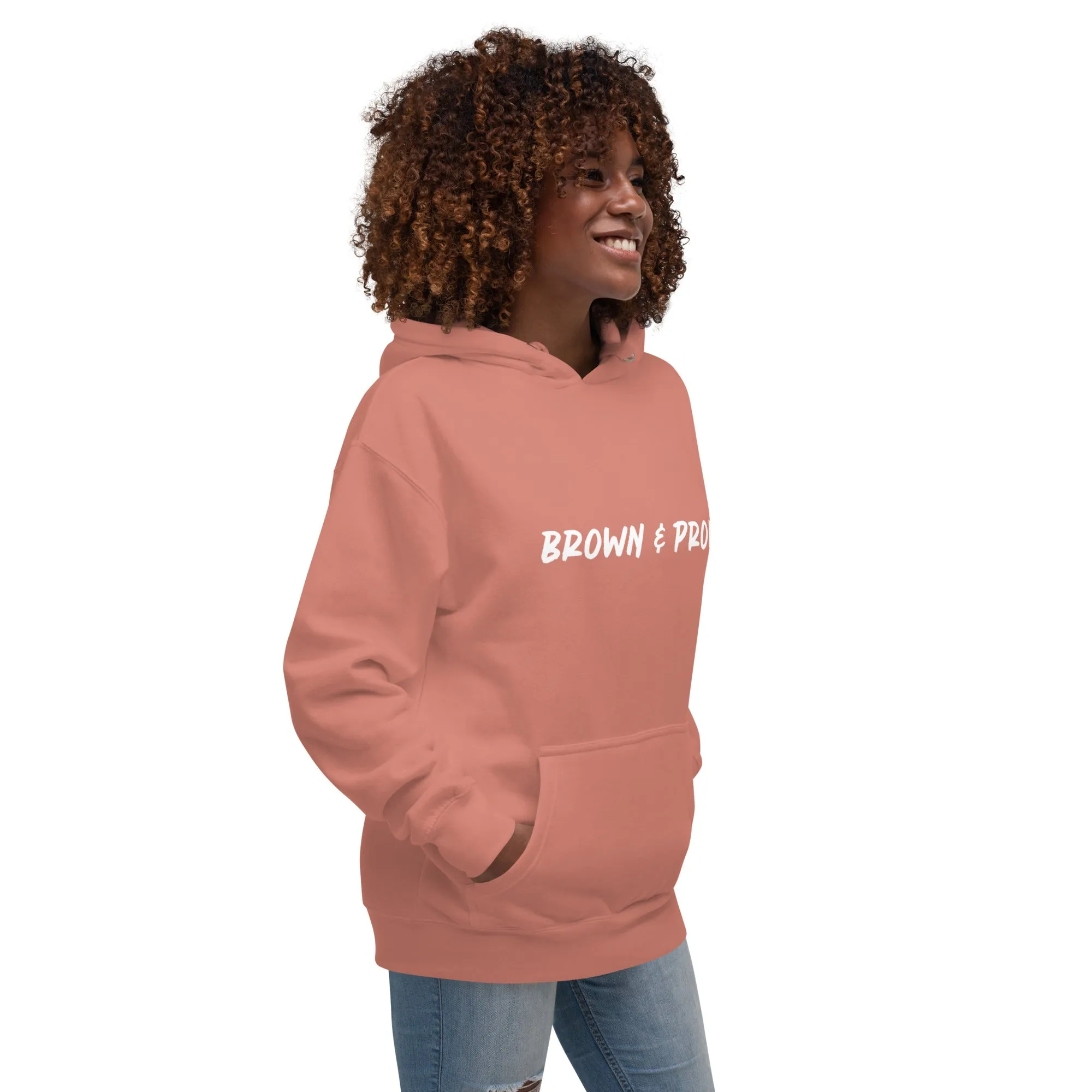 Brown & Proud Unisex Hoodie