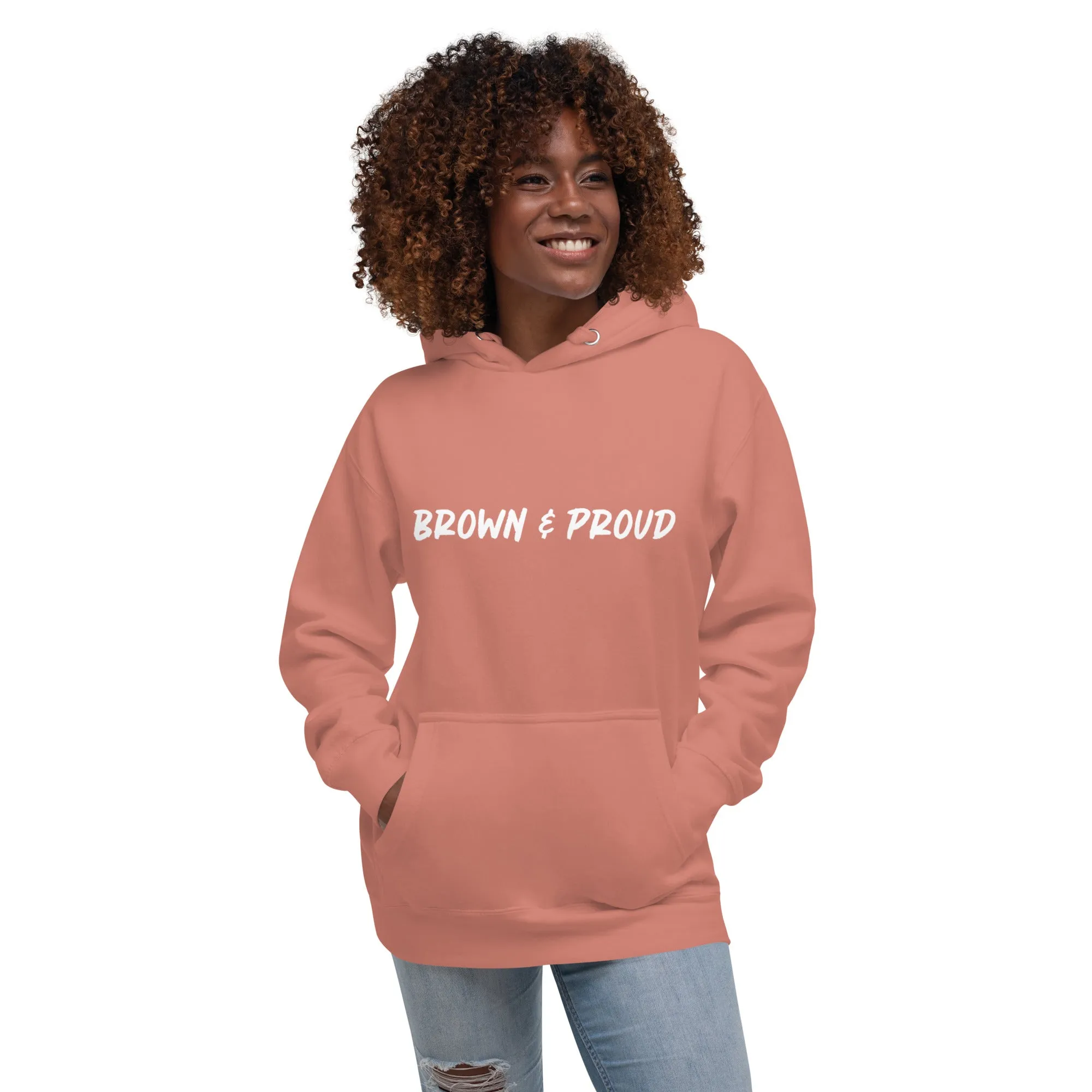 Brown & Proud Unisex Hoodie