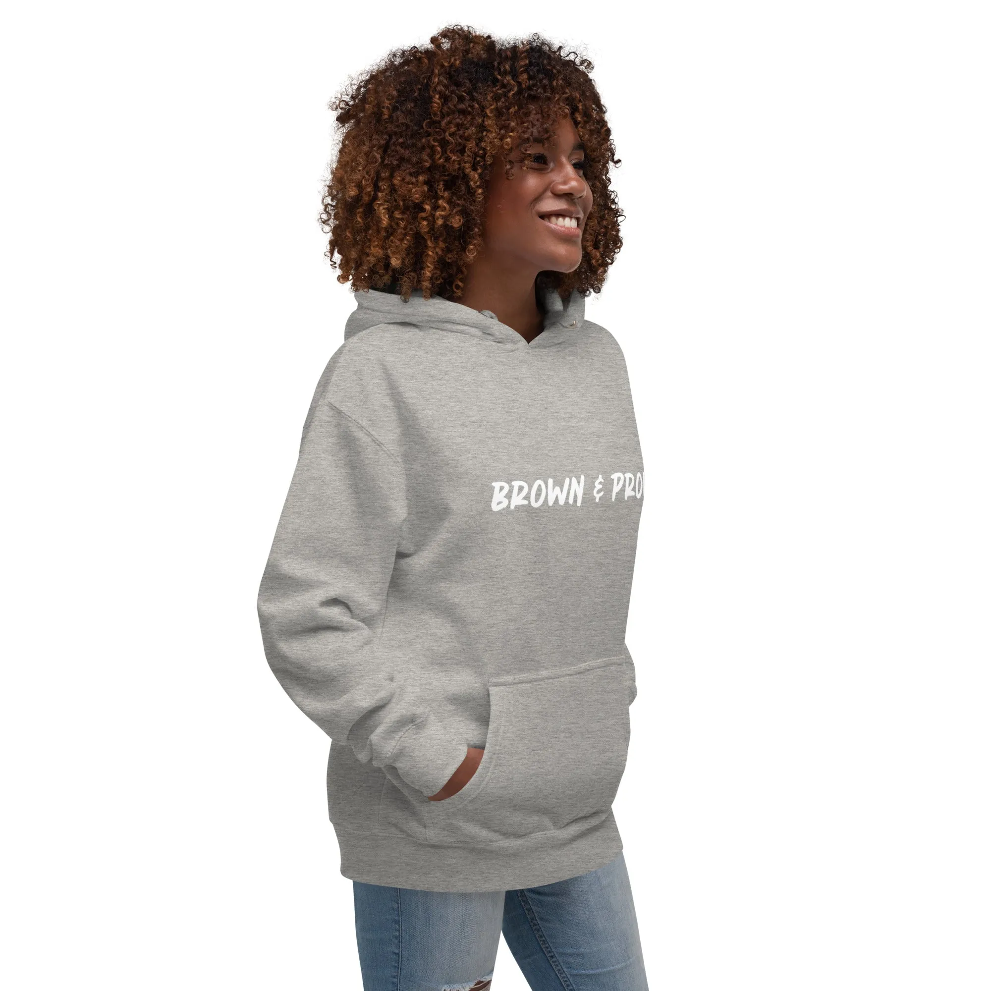 Brown & Proud Unisex Hoodie