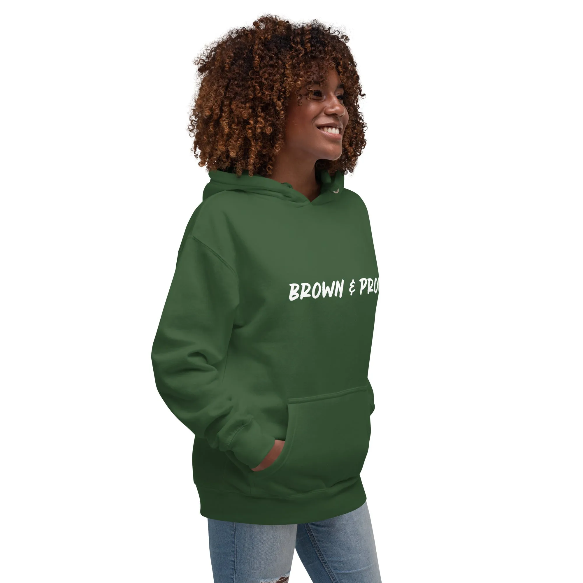 Brown & Proud Unisex Hoodie