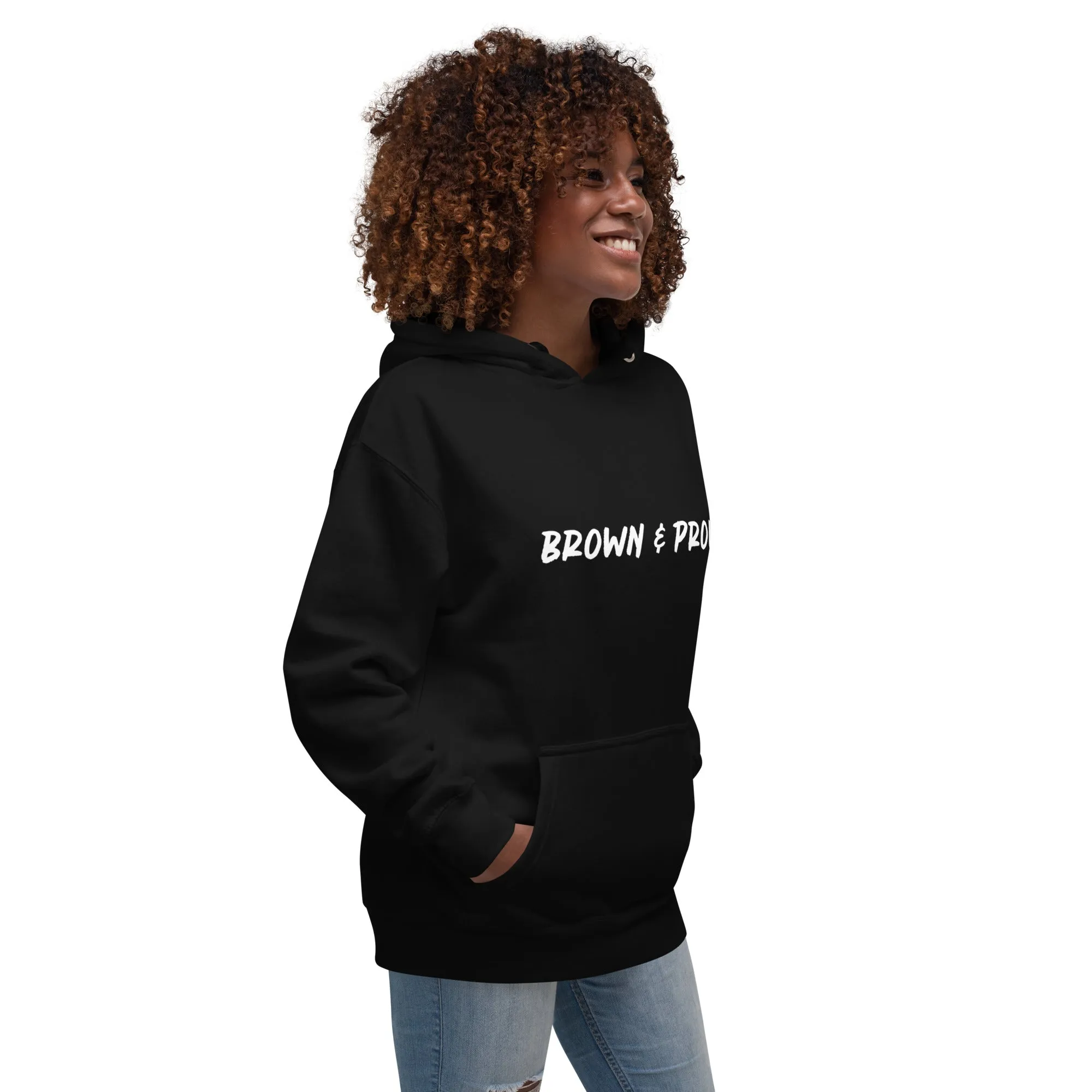 Brown & Proud Unisex Hoodie