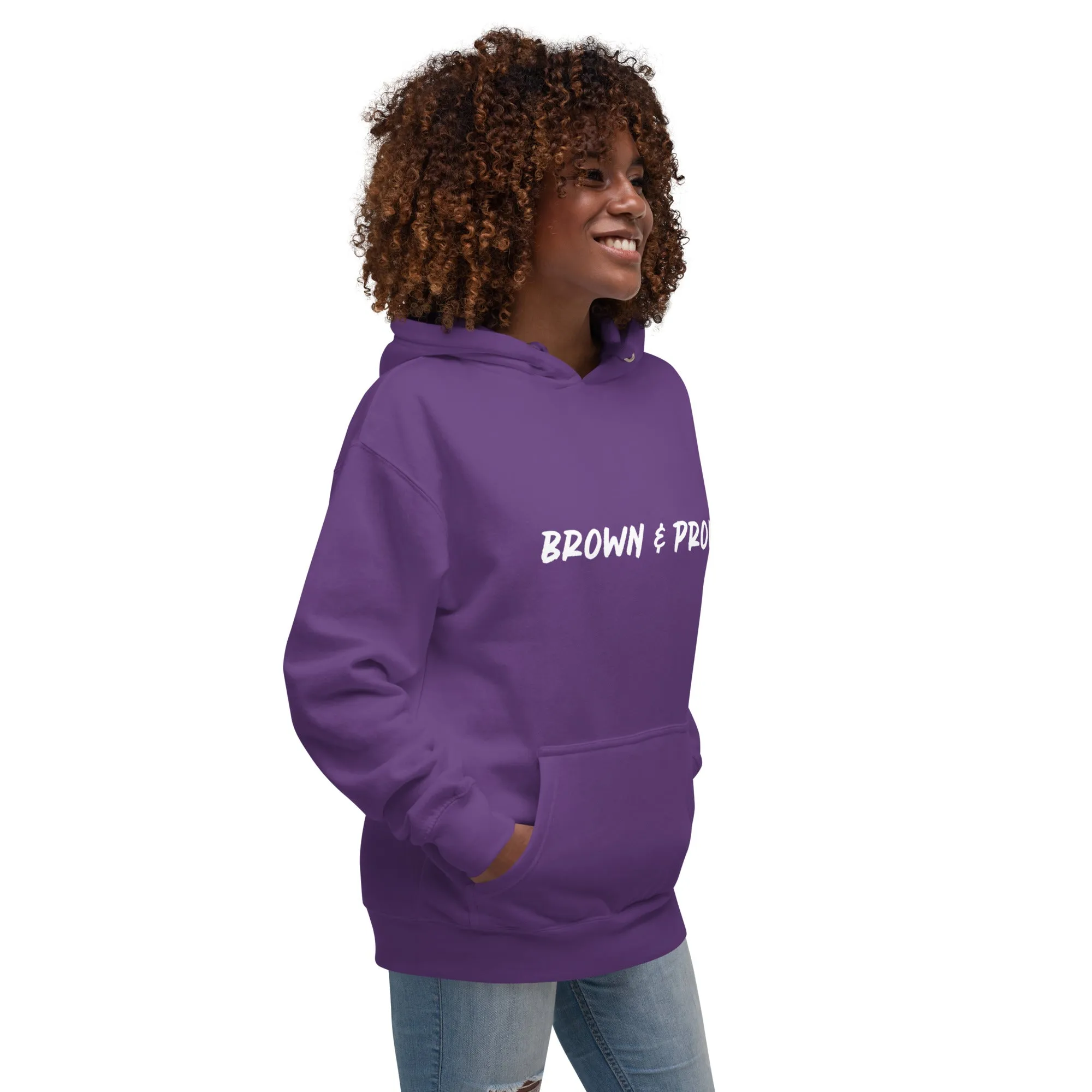 Brown & Proud Unisex Hoodie