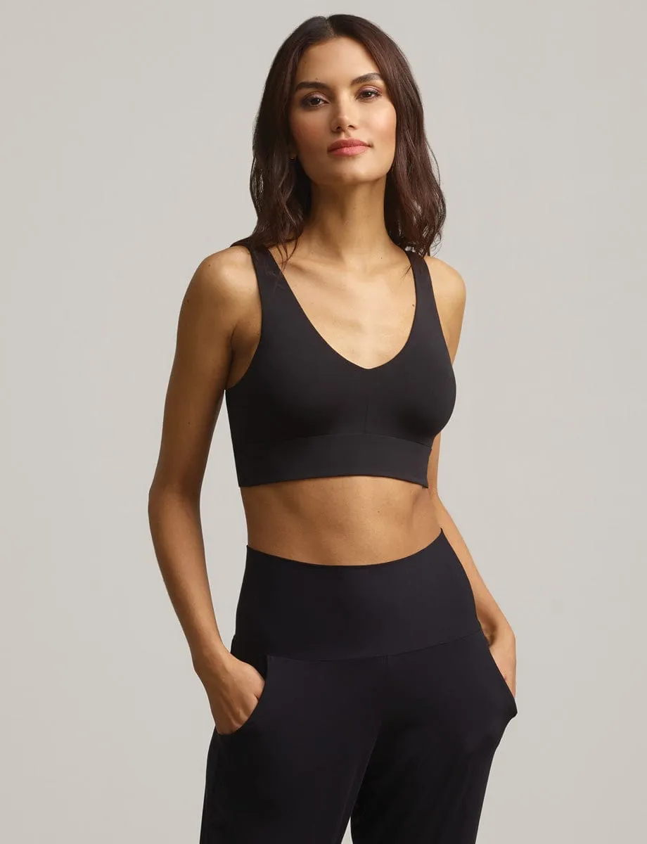 Butter Comfy Bralette - Black