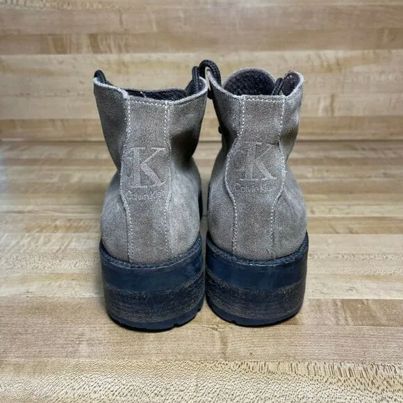 Calvin Klein Suede Leather Chukka Boot Size 8M