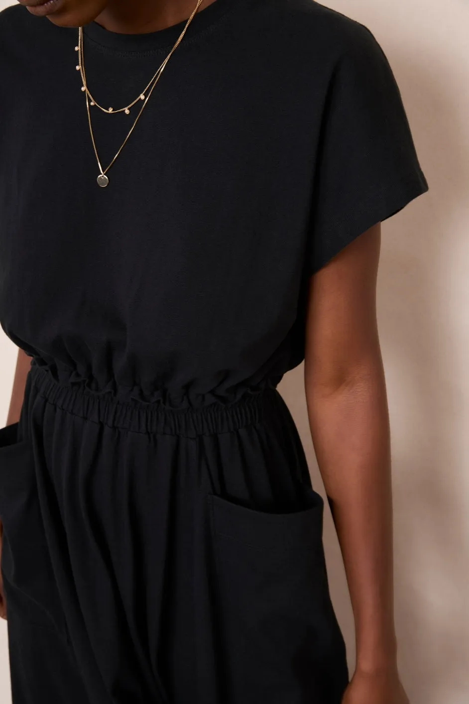 Carolina Jersey Dress - Black