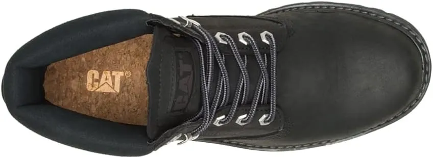 Caterpillar Mens E COLORADO WP Waterproof Work Casual Boots Black