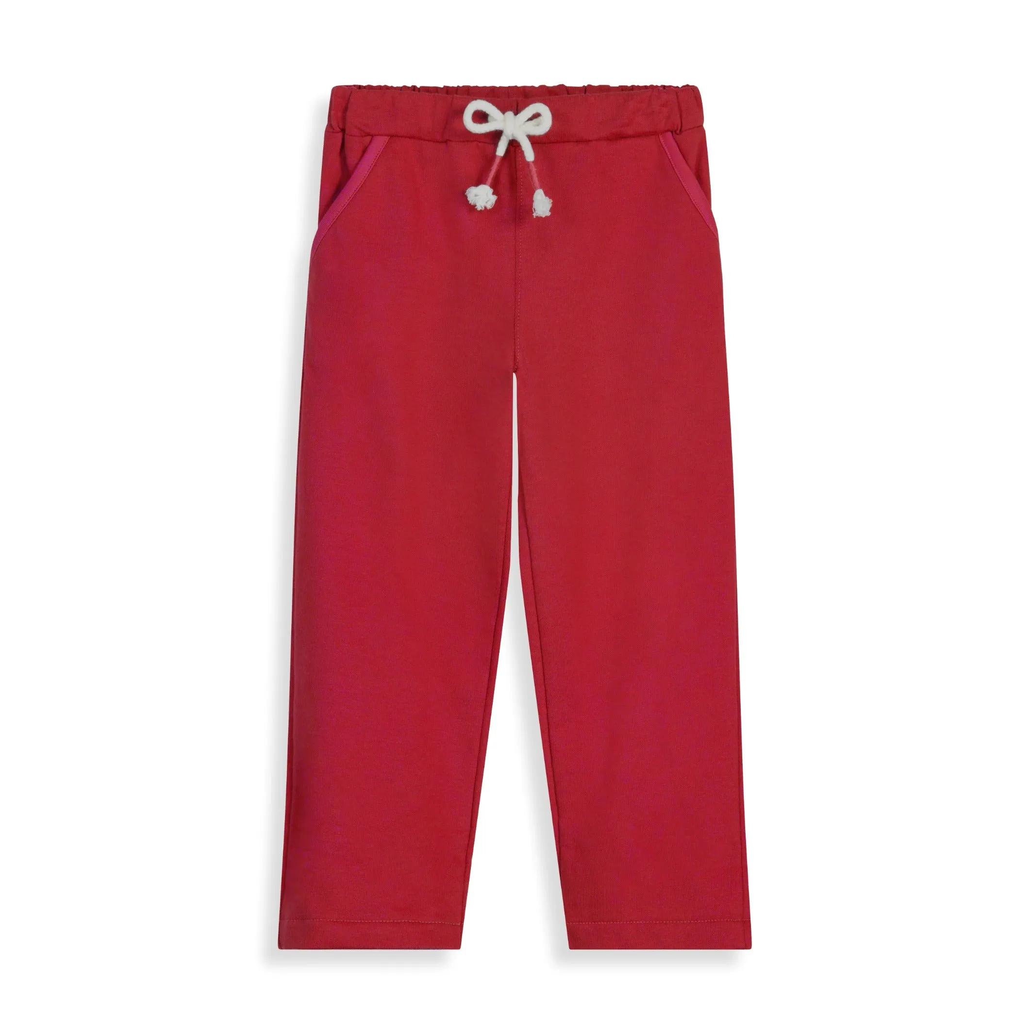 Chase French Terry Pant -- Red