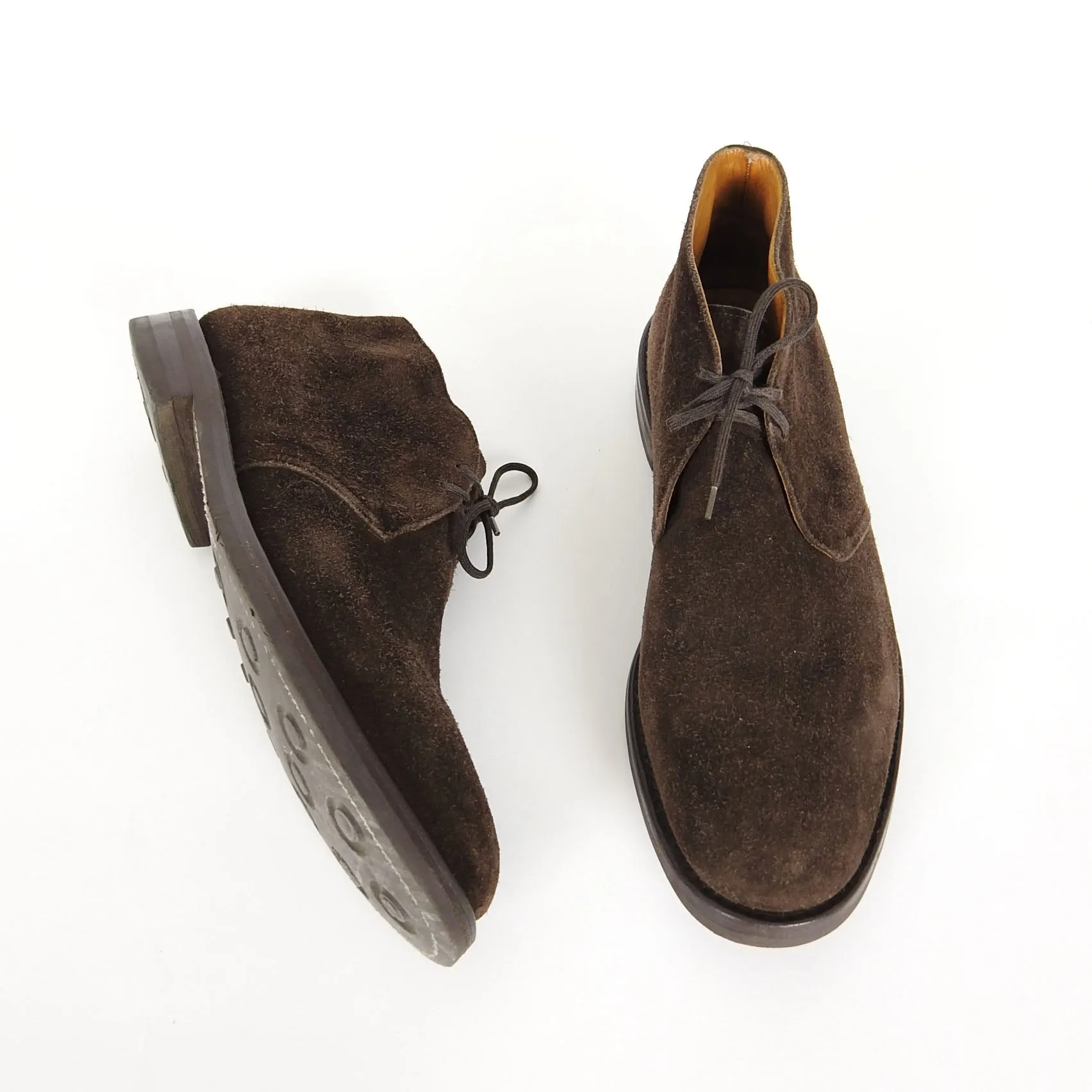 Churches Suede Chukka Brown UK9