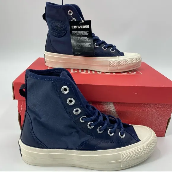 Converse Navy Chuck Taylor All Stars CTAS 70 Hiker Hi Special Edition Sneakers