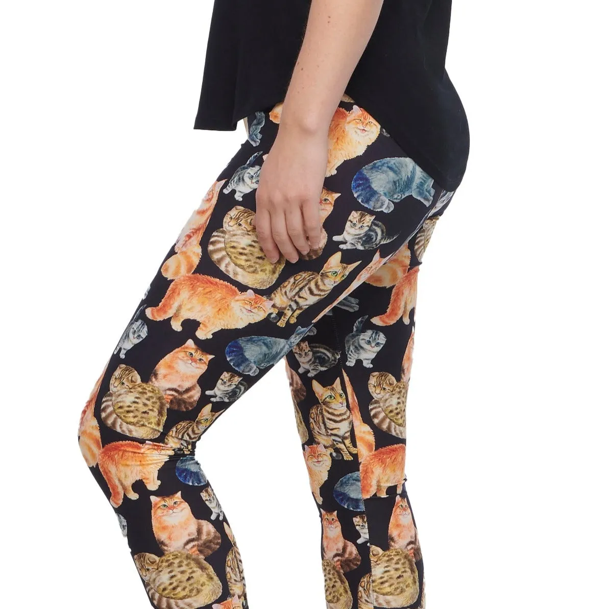 Crazy Cat Lady Deluxe Capri