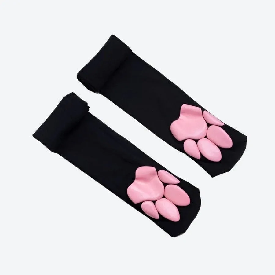 Cute Padded Paw Arm Sleeves