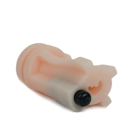 Cyberskin Vulcan Deep Throat With Vibration -  Cream