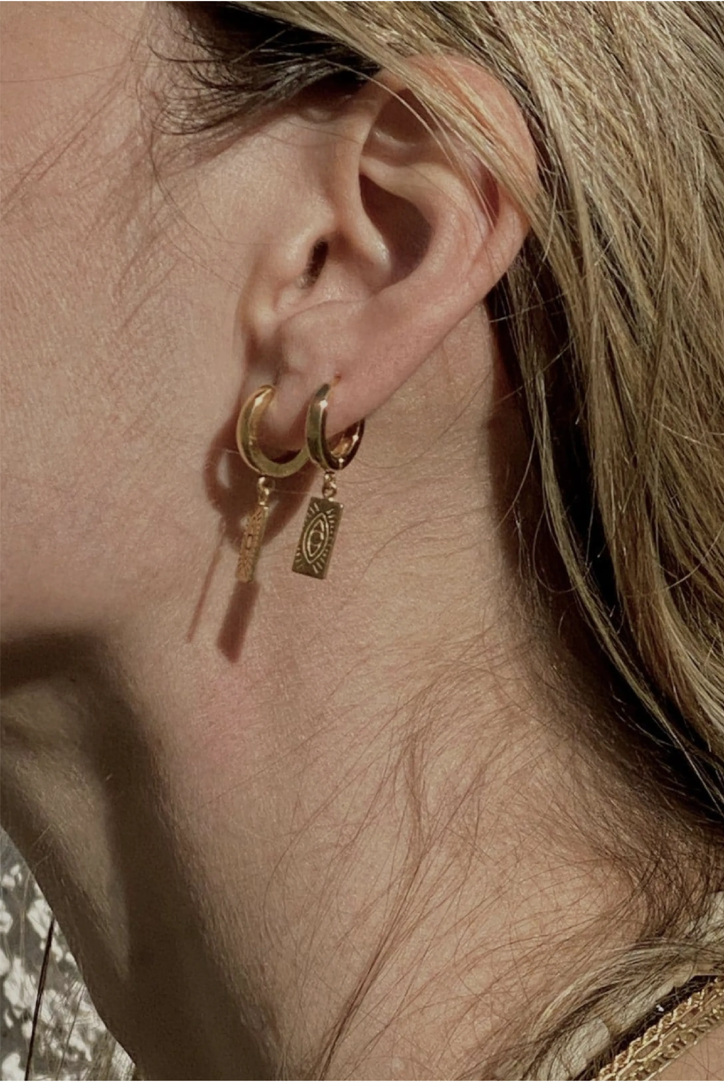 Delian Hoop Earrings