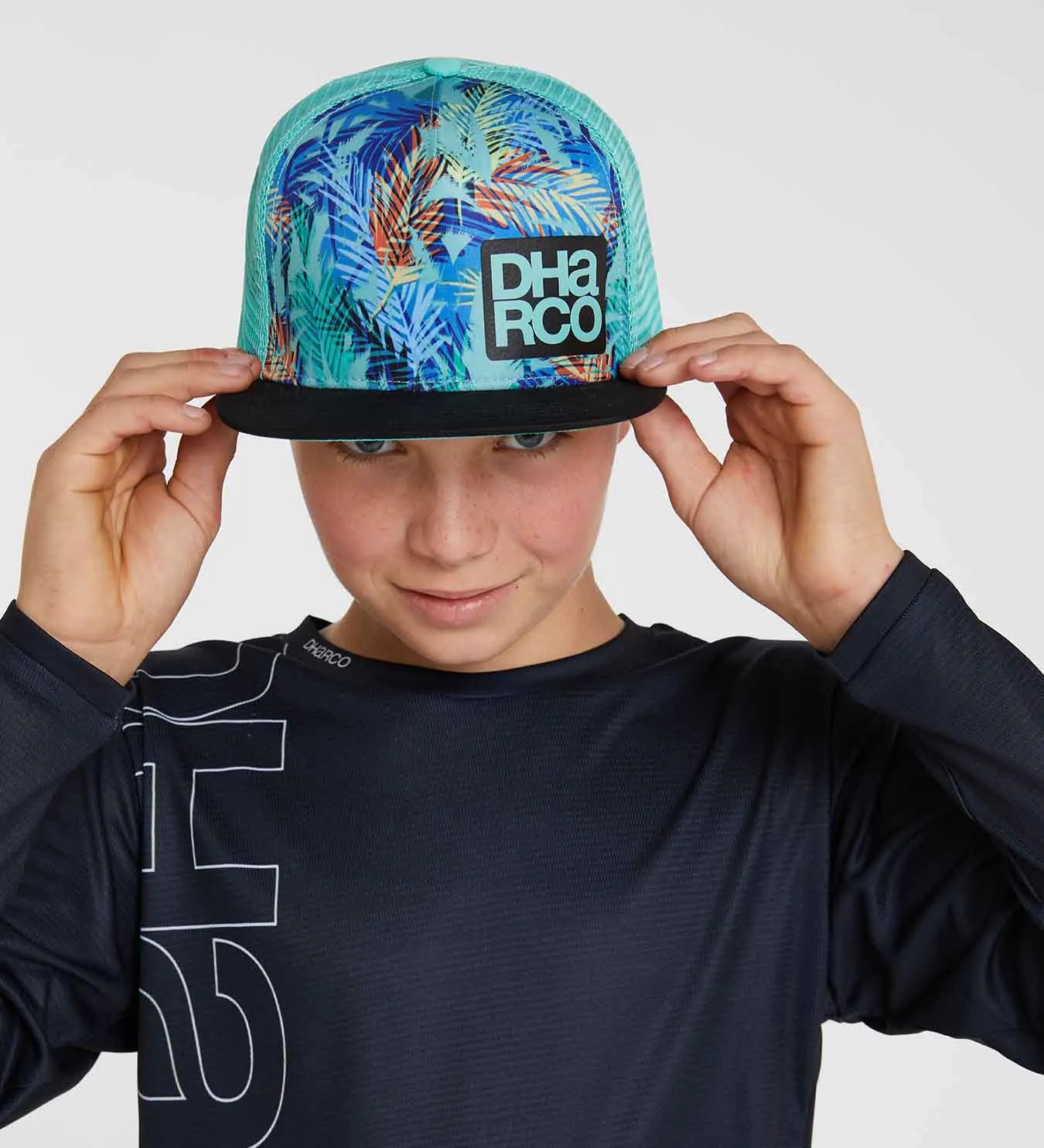 DHaRCO Flat Brim Youth Trucker Hat - Hawaii 5-0