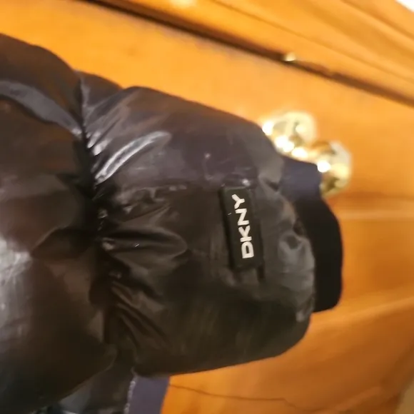 DKNY Black Puffer Jacket